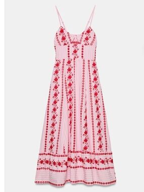Zara | Dresses | Zara Ecru Long Crochet Knit Halter Dress | Poshmark